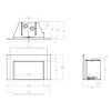 Innsbrook Direct Vent Clean Face Traditional Insert, Medium, NG - Image 6