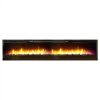 74" Electric Linear Fireplace - Image 2