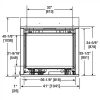 Meridian 36" Top/rear Direct Vent Fireplace (NG) - Image 4