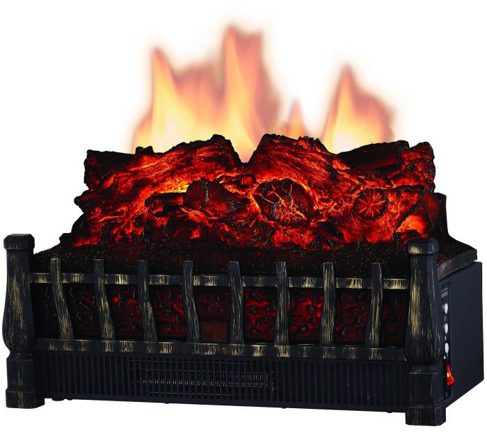 Electric Log Insert, Heater With Firebox Projection 5,000 BTU