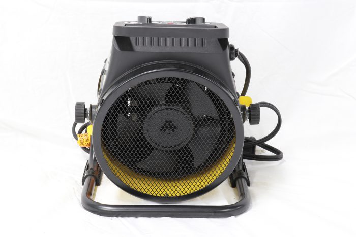 Compact Electric Forced Air Heater with Pivoting Base 5,120 BTU - Image 4