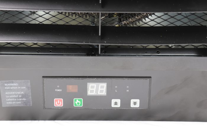 Electric Forced Air Heater with Remote Control 34,120 BTU - Image 5