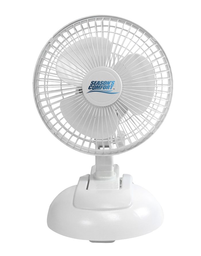 6" Combo Desk & Table Top/Clip on Fan
