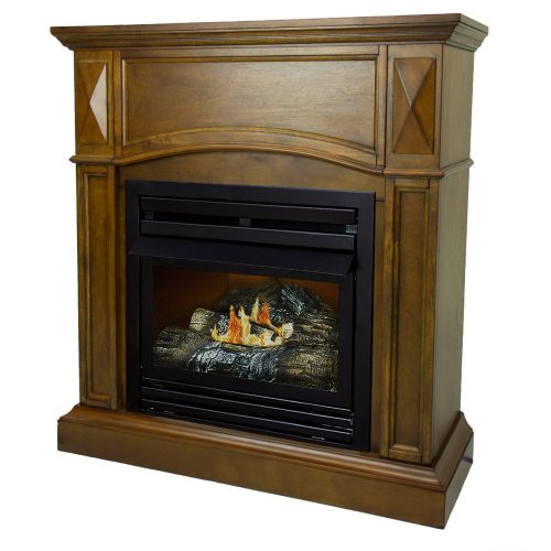 The Belmont™ Compact Freestanding  20,000 BTU Vent Free Gas Fireplace