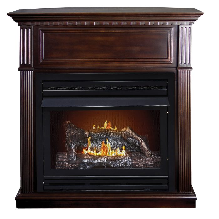 The Lincolnshire™ Intermediate 27,500 BTU Vent Free Gas Fireplace