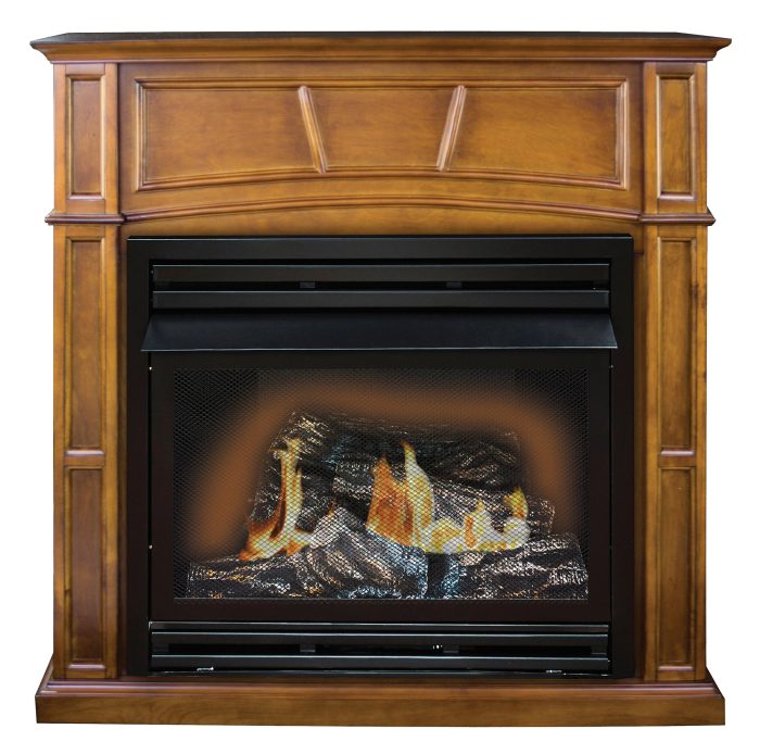 The Savannah™ Full Size 32,000 BTU Vent Free Gas Fireplace