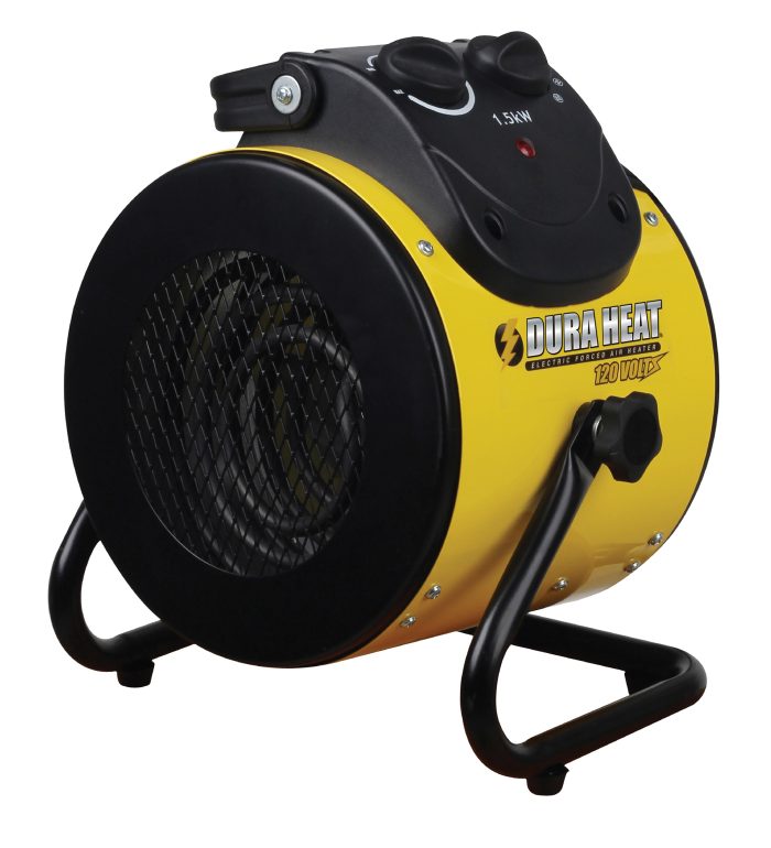 Electric Forced Air Heater with Pivoting Base 5,120 BTU