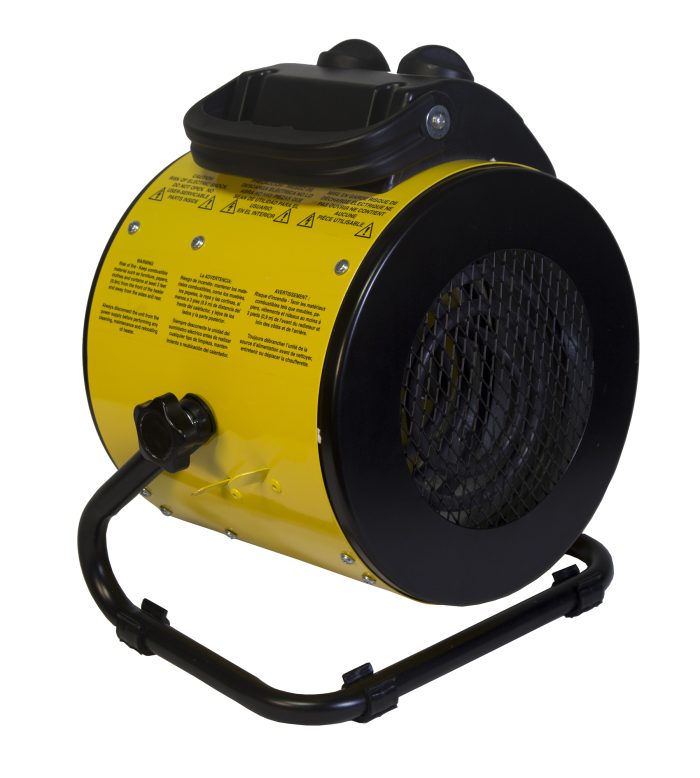 Electric Forced Air Heater with Pivoting Base 5,120 BTU - Image 4