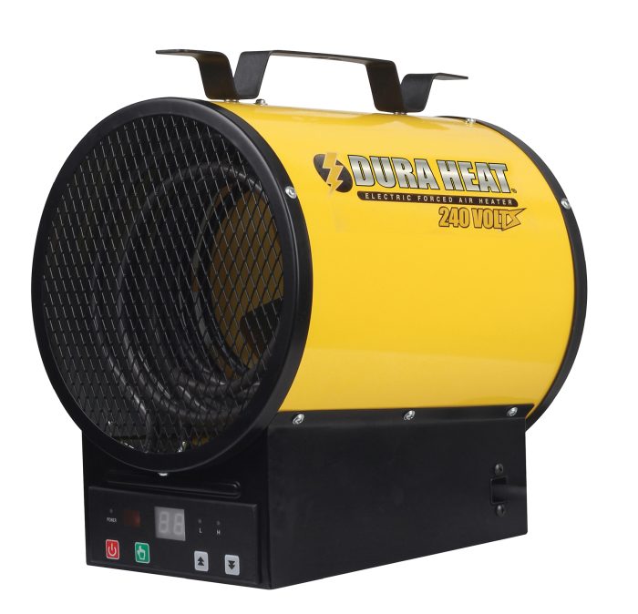 Electric Forced Air Heater with Remote Control 12,800 BTU