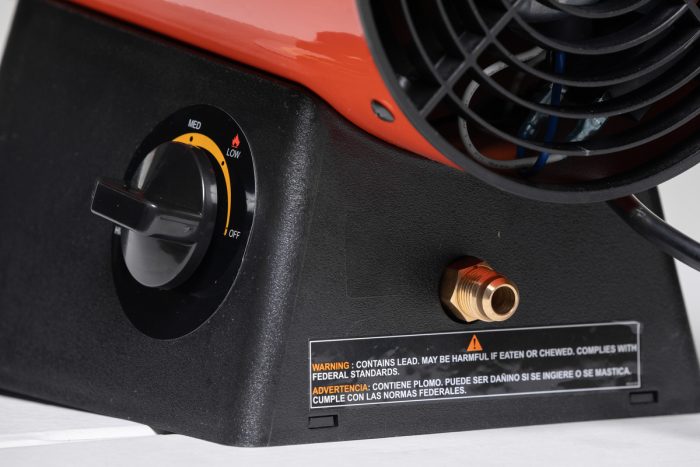 HeatFast HF60G 60,000 BTU LP Forced Air Heater with Variable Heat Control - Image 6