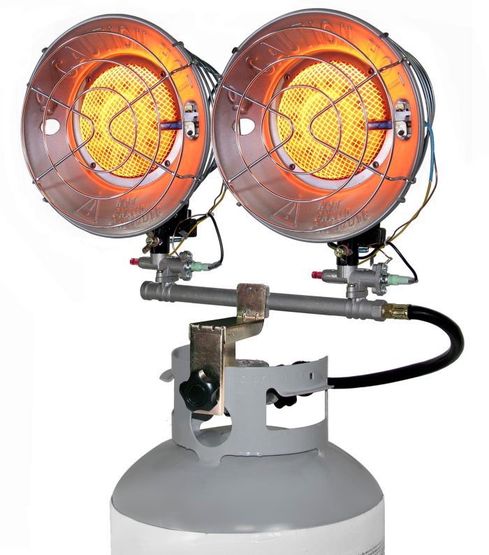 Double Burner Tank Top Heater